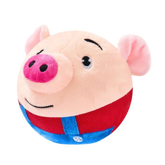 Электрическая плюшевая прыгающая игрушка-свинка, повторяет то, что вы говорите, для малышей, мальчиков, девочек, развивающая, говорящая, поющая, музыкальная, плюшевая игрушка-свинка, интерактивная игрушка