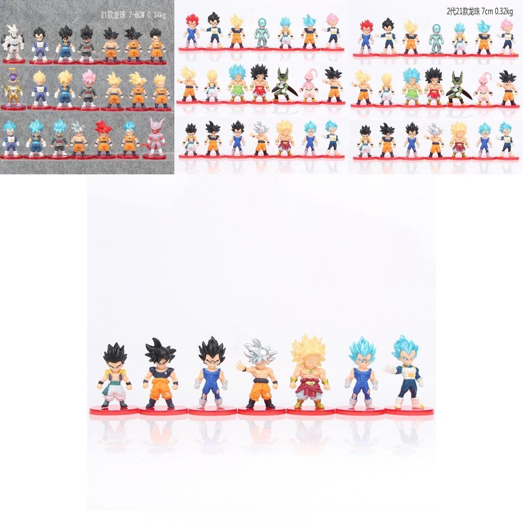 Изысканный набор чиби-экшн-фигурок Dragon Ball Z, идеально подходящий для коллекционеров и поклонников