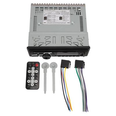 Автомобильная стереосистема Bluetooth с портом USB FM-радио Громкая связь CD DVD AUX-вход Aux In Single Din
