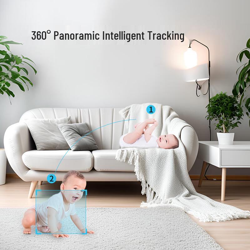 Dahua 10MP Dual-Lens Indoor PTZ Security Camera H10B-E2 CN plug (adapter included)