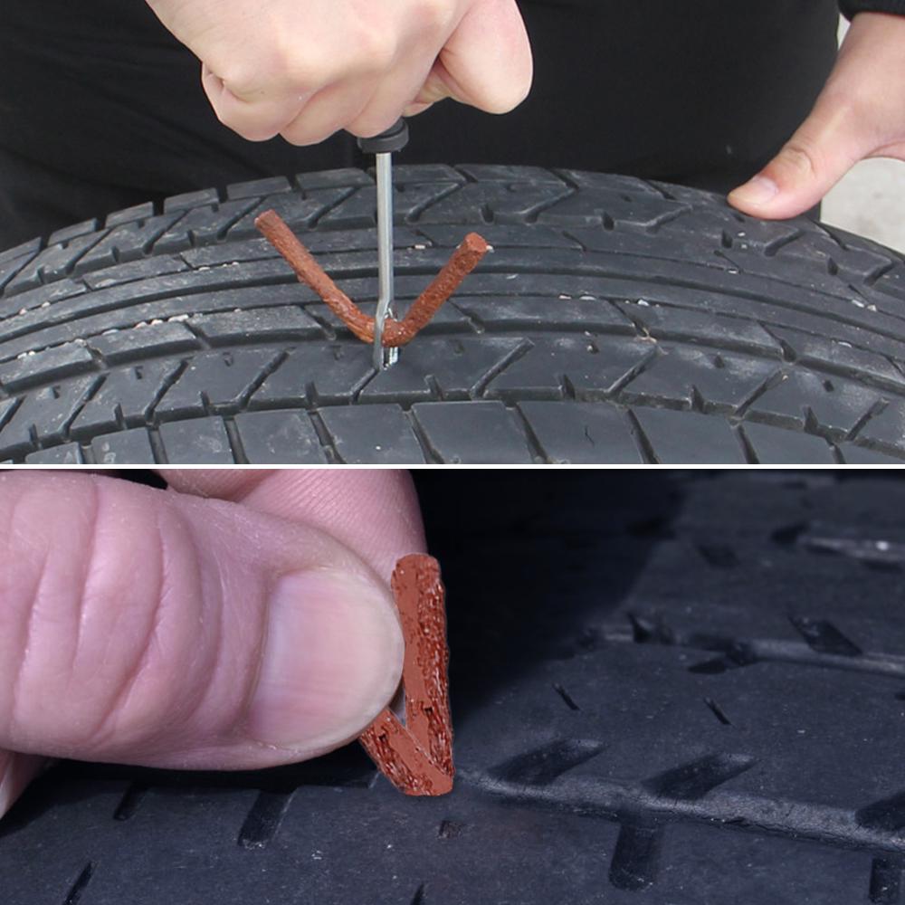 Набор инструментов для ремонта проколов шин для бескамерных шин, наборы для ремонта автомобильных аксессуаров, резиновый клей для мотоциклов