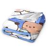Soft BlanketGirls Boys Camping Bubu Dudu Flying Throw Blanket  Flannel Bedspread For Couch Chair Sofa Bed Fashion Sofa Bed Cover