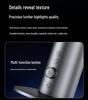 Portable Foldable USB Mini Fan with Digital Display - Neck and Desktop Use