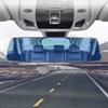 Car Interior Rear View Mirror 3000R Micro Curvature Lens Baby Rearview Mirror Anti-glare Wide-angle Blue Frameless Mirror 2.5D Full Creen HD Glass