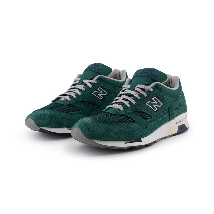 New Balance 1500 Made In England Rainforest Unisex Sneakers Green Naval-Academy Silver U1500GRG