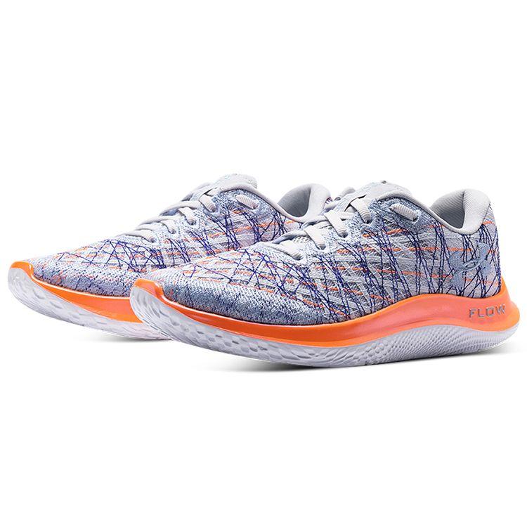 Under Armour Flow Velociti Wind Comfortable Mesh Low Top Training Running Shoes Women Sneaker Light-Gray 3025222-100