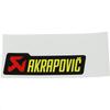 AKRAPOVIC P-HST12AL Aluminum Heat Resistant Sticker Horizontal 3.9 X 1.1 Inches (100 X 29 Mm)
