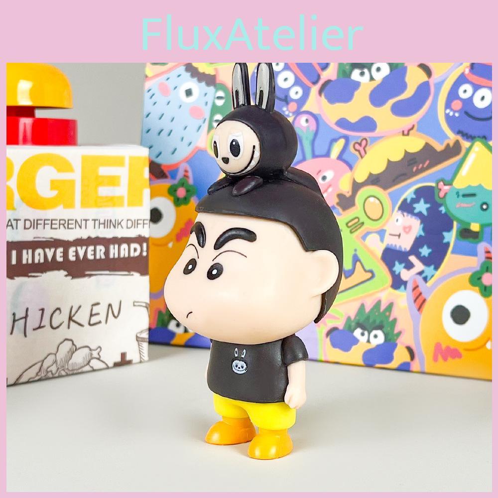 Crayon Pvc Shinchan Desktop Figure Room Decor With Assembly Feature