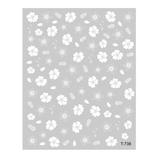 Украшение ногтей, хорошая универсальная бумажная художественная наклейка, легко очищаемая наклейка для ногтей для женщин