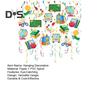 Подвесные завитки для украшения «Назад в школу», украшение потолка в классе, спиральный подвесной вихрь для вечеринки в школьном офисе