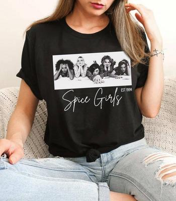 Футболка Spice Girls Участники 1994 г. Полный размер S-5XL Унисекс