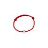 S925 Silver Safe Buckle Thin Red Rope Bracelet for Women Born In The Year of The Tiger Woven Bracelet Circle Couple New Style