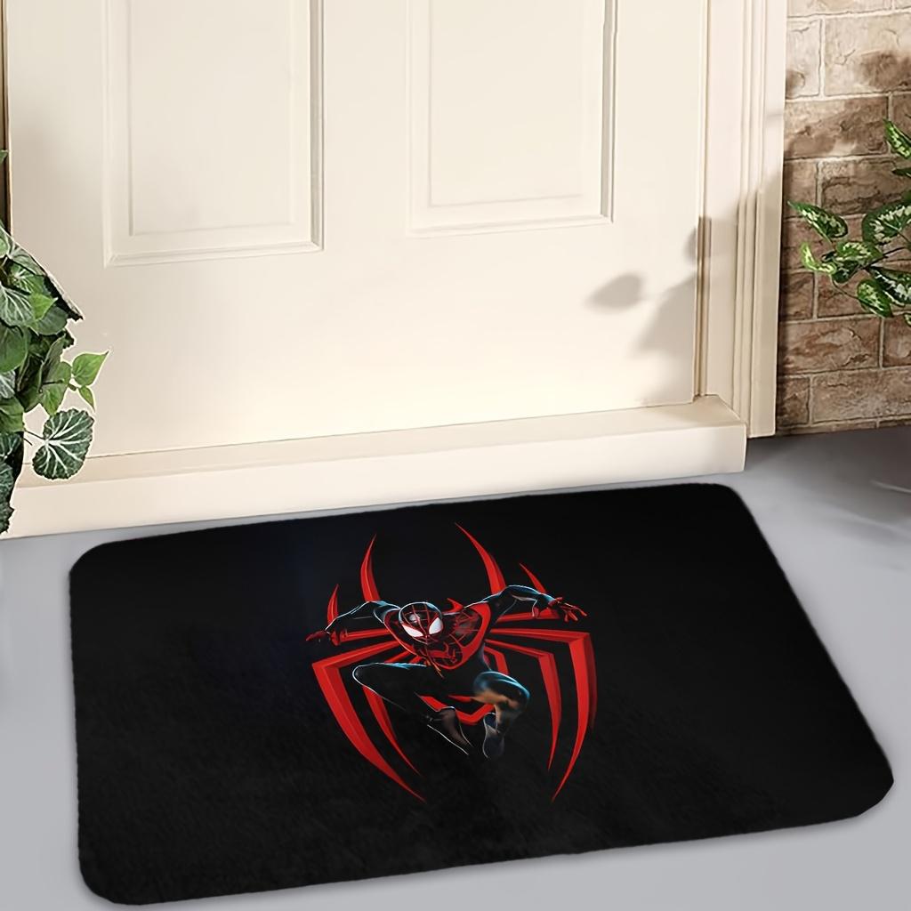 Authorized 1pc MARVEL Spider-Man Bath Mat, Absorbent And Quick-Drying, Non-Slip And Ultra-Soft Rug for Entryways, Suitable for