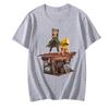 Little Nightmares Харадзюку 2025новая футболка с круглым вырезом, хлопок, высококачественная футболка, повседневная футболка на весну/лето, футболки