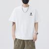New Men's Short-sleeved T-shirt In Summer Loose Half-sleeved Style Embroidered Boys' Body T-shirt
