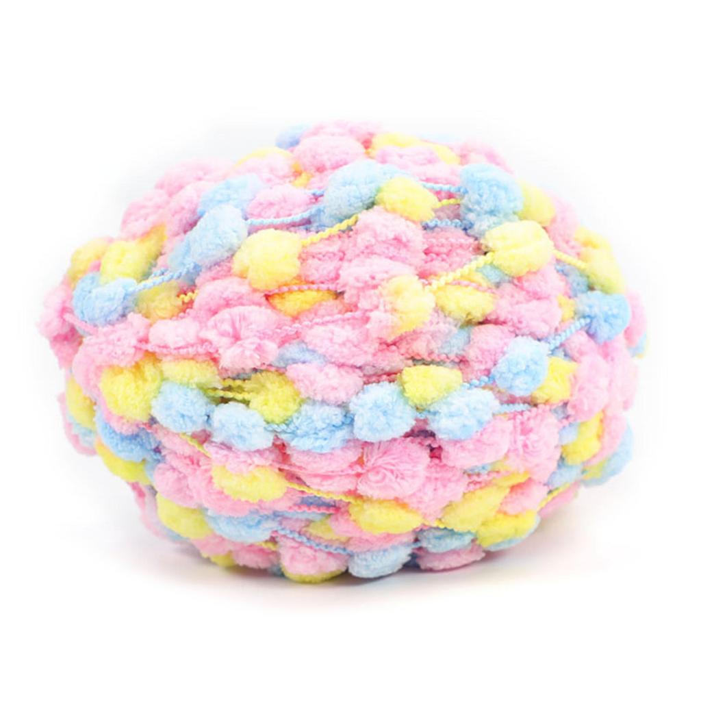 Пряжа для вязания крючком Мягкая вкусная пряжа Разноцветная пряжа для вязания Ткацкая пряжа для вязания шарфа, свитера, поделок крючком 100 г/моток