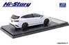 Hi Story Subaru LEVORG Sports Style Аксессуар Crystal White Pearl Готовый продукт 1/43 (2020)