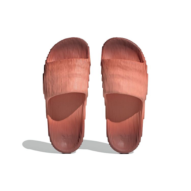 Adidas Adilette 22 Slide Gradient Pack — кроссовки унисекс Wonder Clay Pink Wild-Sepia Core-Black IG7492