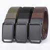 Casual Outdoor Nylon Braided Toothless Automatic Buckle Belt Military Training Breathable Tactical Belt