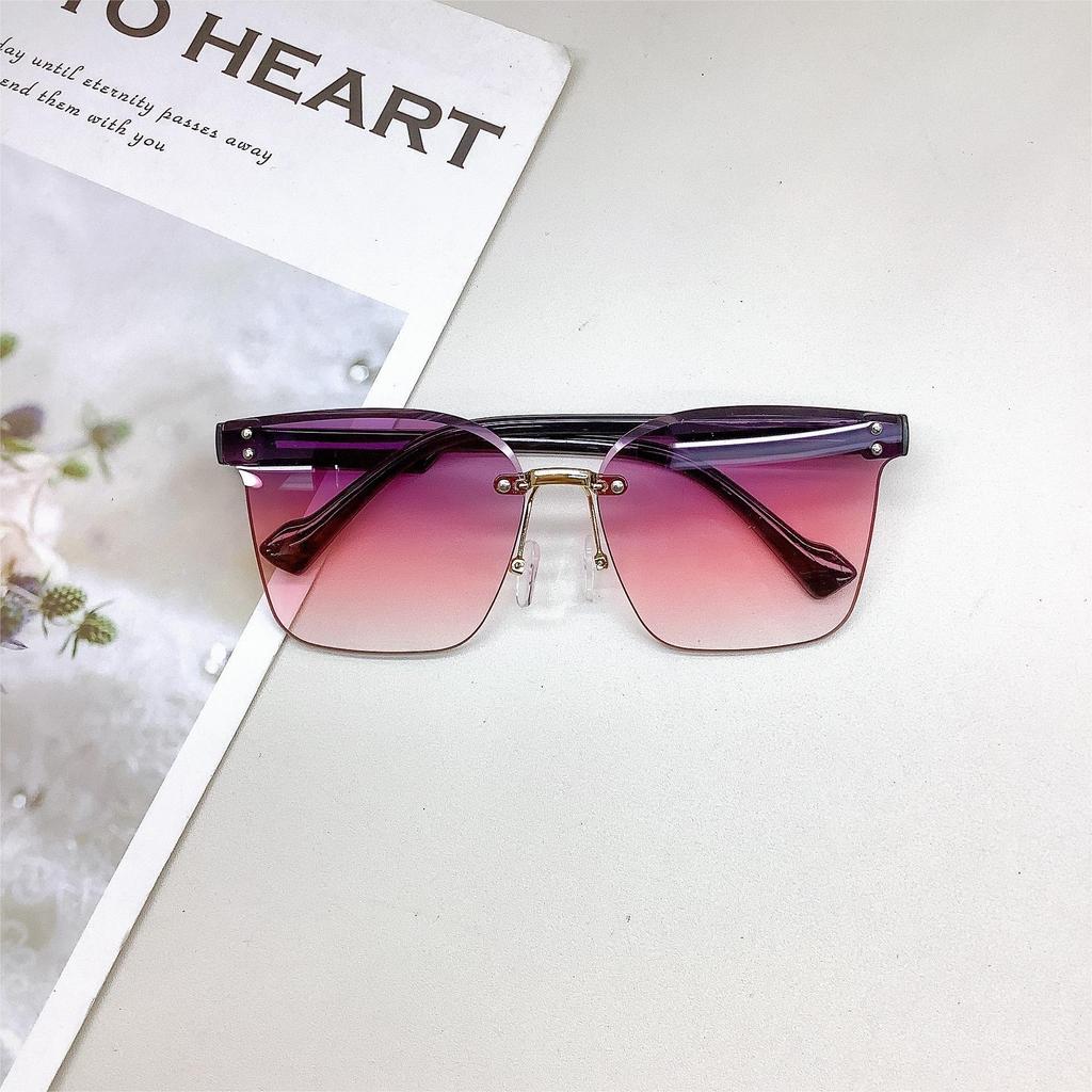 Traveling Sunscreen Uv Protection Frameless Box Children'S Sunglasses Trend Baby Sunglasses Glasses Trend