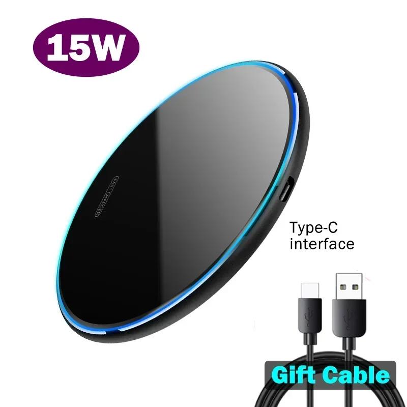 15W Fast Wireless Charger for Honor Magic 7 6 Pro Ultimate/Magic5 Pro/Magic4 Pro Wireless Charging Pad with Type-C Cable