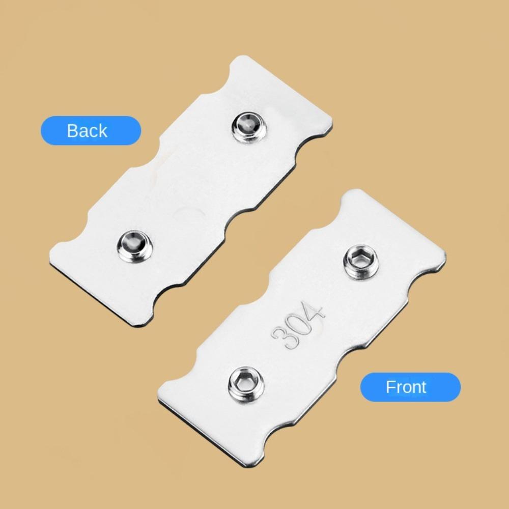 4PCS Stainless Steel Wind Support Limit Plate Non Punching Window Opening Accessories  Window