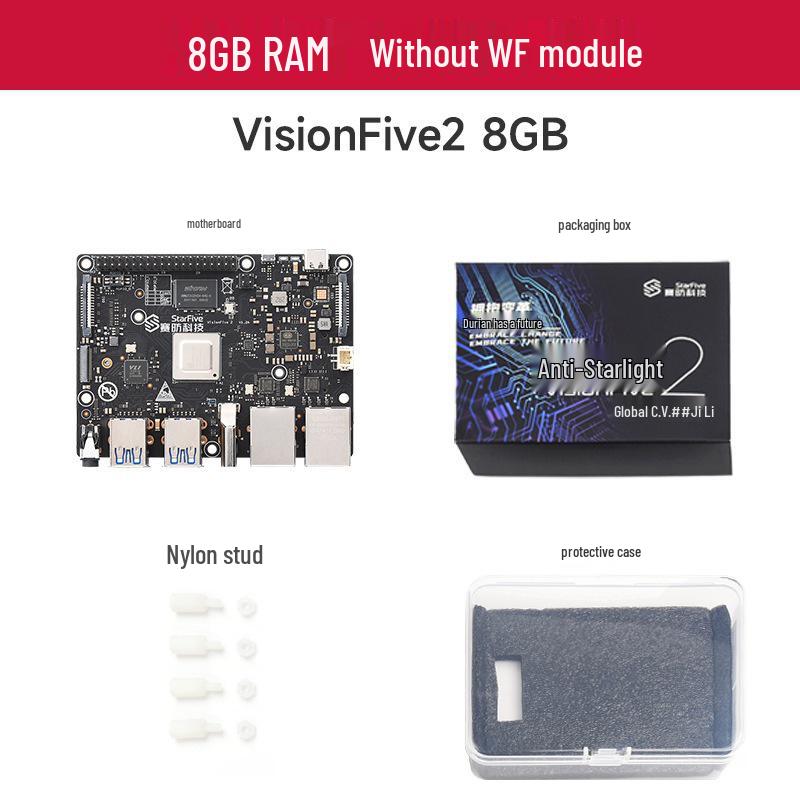 SaiFang VisionFive2 RISC-V со встроенным 3D-ускорителем под управлением Linux - Доступно несколько комплектов
