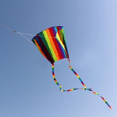 Детский красочный мини-карманный воздушный змей для развлечений на открытом воздухе, спортивное программное обеспечение для полета воздушного змея