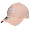 League Essential New York Yankees MLB Cap, Womens Pink Cap