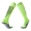 "Children's and Adult Quick-Dry Non-Slip Knee-High Sports Socks - Thick Terry Bottom, Multi-Color Options for Boys and Girls."