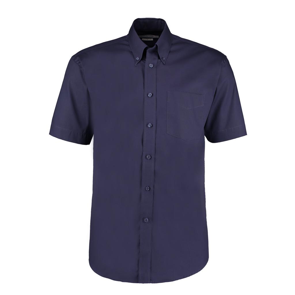 Kustom Kit Mens Short Sleeve Corporate Oxford Shirt