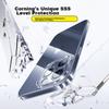 Baseus IPhone 15 Case, Corning Glass Ultra-Thin Shockproof Full Protection Transparent Premium Trendy Phone Cover for Men And Wome