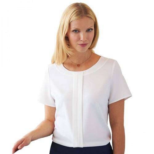 Brook Taverner Womens/Ladies Felina Short-Sleeved Blouse