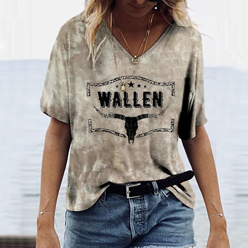 Винтажные женские футболки с 3d винтажным принтом Harajuku, модная верхняя одежда с v-образным вырезом и короткими рукавами, женская футболка для женской одежды