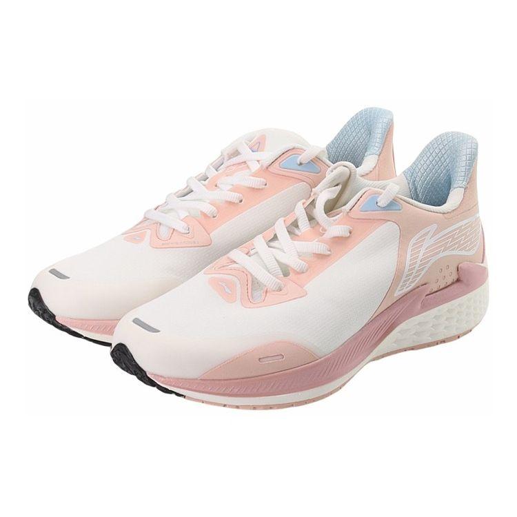 Li-Ning Нескользящие износостойкие низкие кроссовки женские кроссовки розовые ARMR018-2