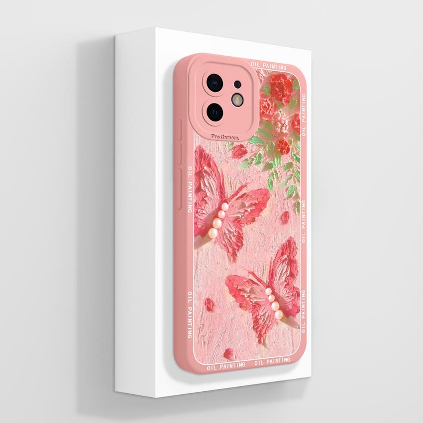 Для iPhone 12 11 XR 6 7 8 Plus Mini Pro Max Чехлы для телефонов Милые плюшевые узоры с кроликами Жидкий силикон Пылезащитная защита Мягкая задняя крышка Для чехла iPhone