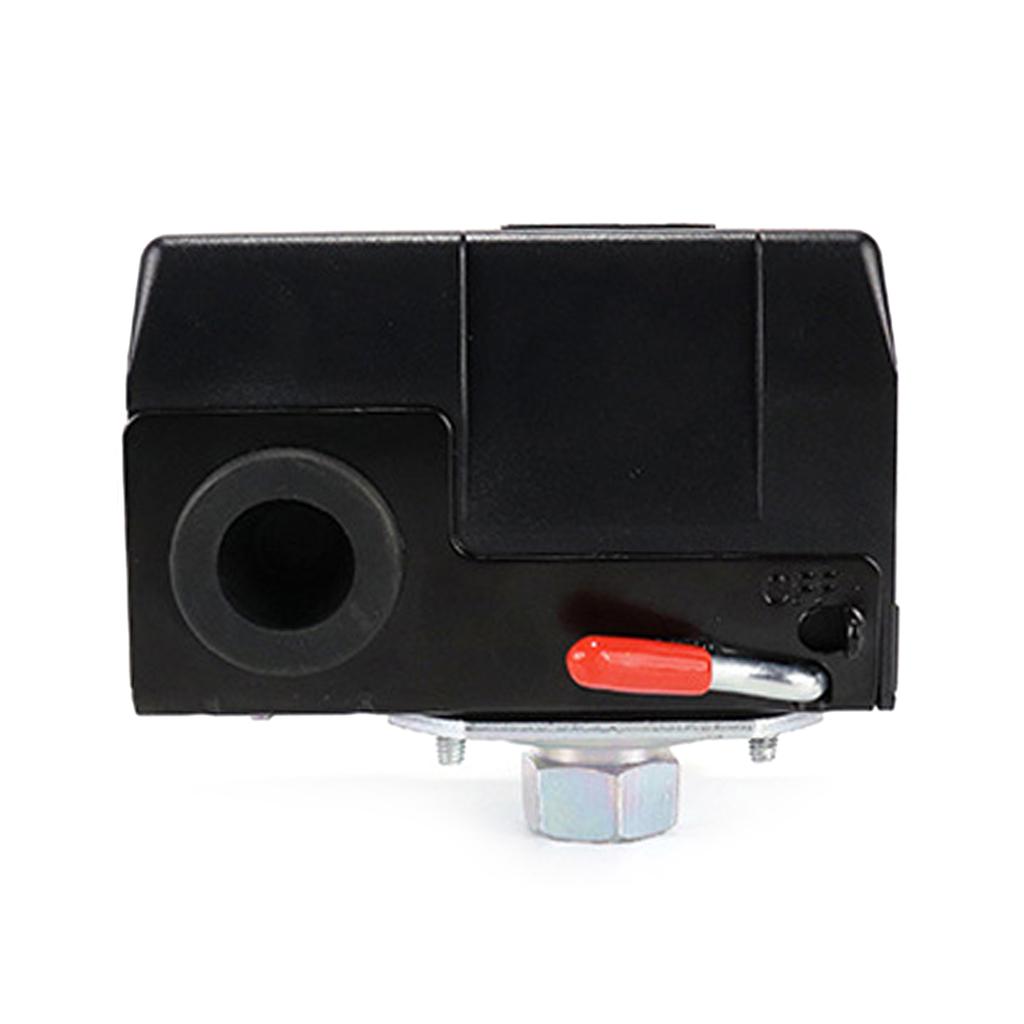 Реле контроля давления воздушного компрессора, мощный четырехпортовый регулятор давления воздушного компрессора 90-125PSI/140-175PSI