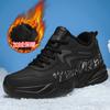 Мужские хлопковые туфли с высоким верхом, повседневные зимние ботинки, водонепроницаемые, теплые, зимние ботинки, мужские походные ботинки, кроссовки для скалолазания, мужские