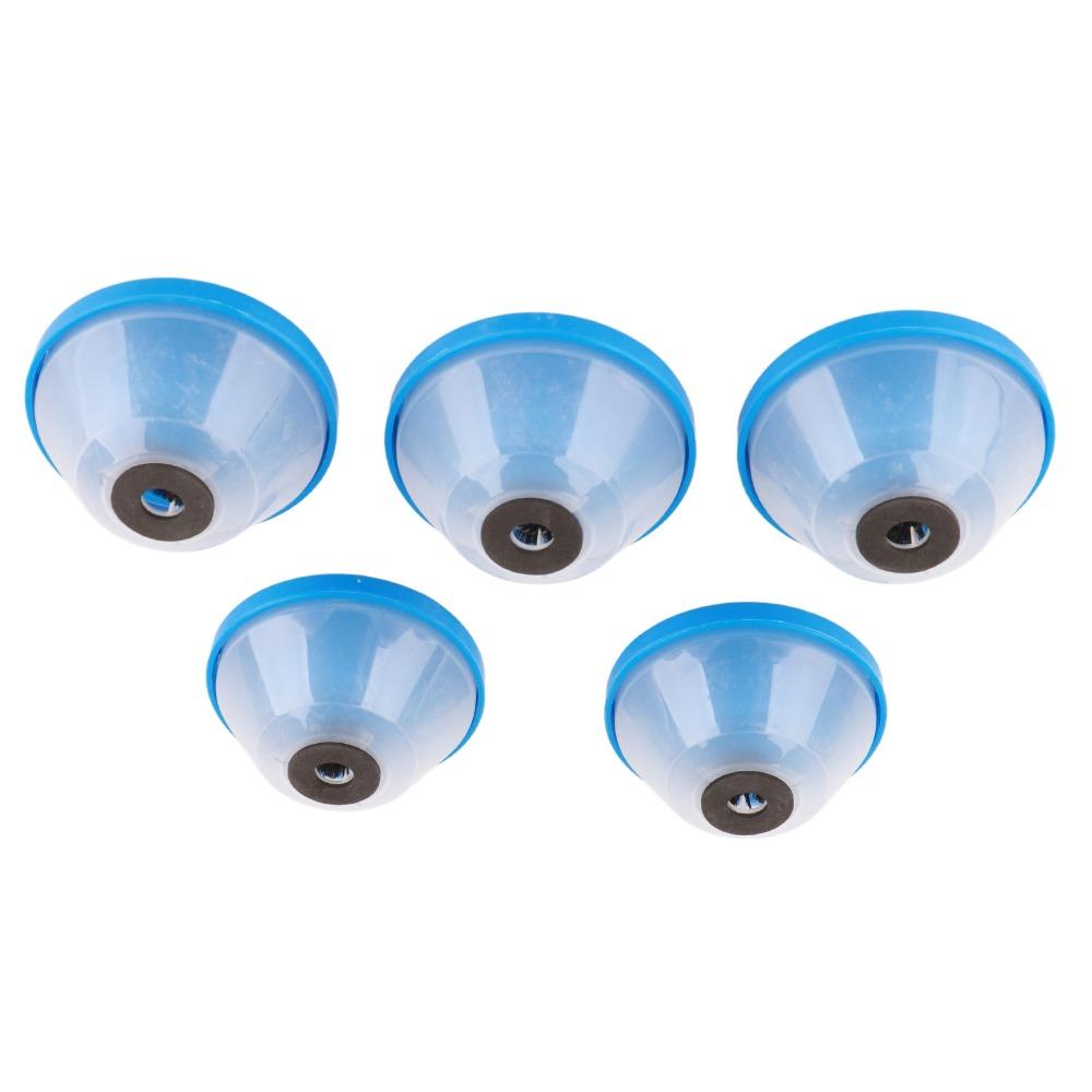5pcs/2pcs Anti Vibration Drill Dust Bowl Silent Washer Hole Saw Dust Bowl Drywall