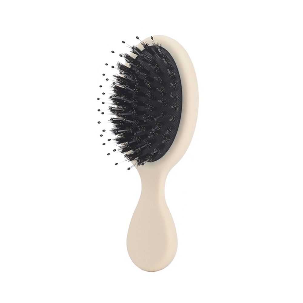 Lightwear Pocket Wet Brush Pig Bristle Massage Comb Portable Hair Comb  Holiday Vocation