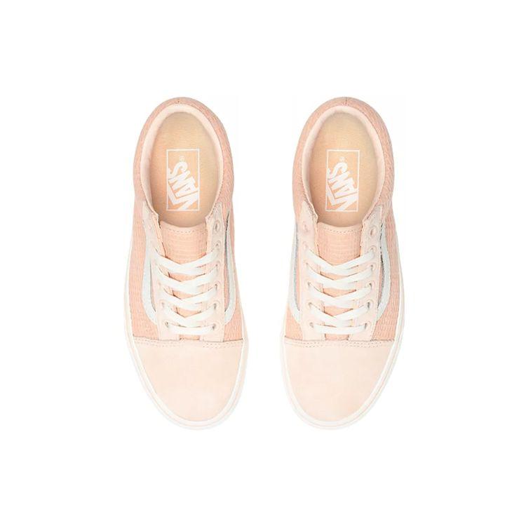 Vans Кеды Old Skool с низким верхом для скейтбординга Женские кроссовки Светло-розовые VN0A4U3BXF4