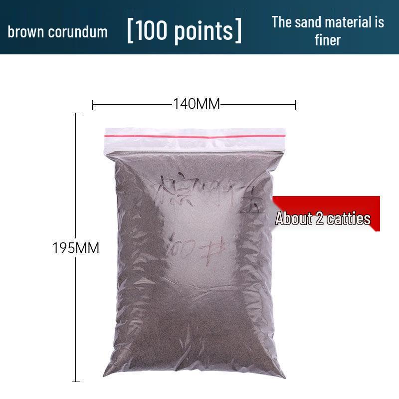 Пескоструйный аппарат с коричневым/белым корундом, стеклянными шариками и наждаком для использования абразивного песка