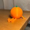 1 шт. 3D-печатные фигурки фруктов и овощей с подвижными суставами, дизайн лимона и банана, украшения для стола, декор для дома