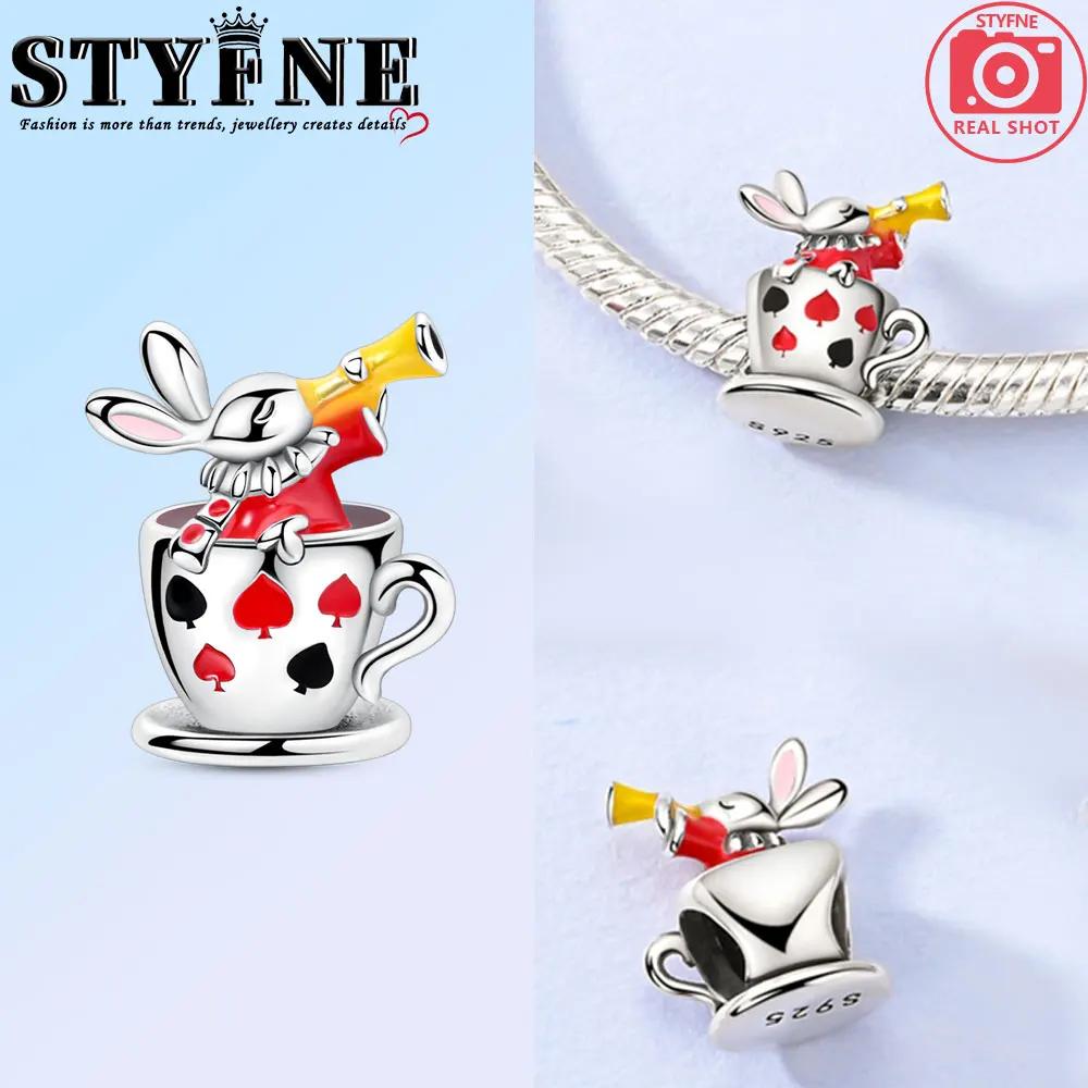 Halloween Series Copper Circus, Clowns & Tickets Triple Dangle Charm Fits 3Mm Bracelet Funny Joker Beads Jewelry