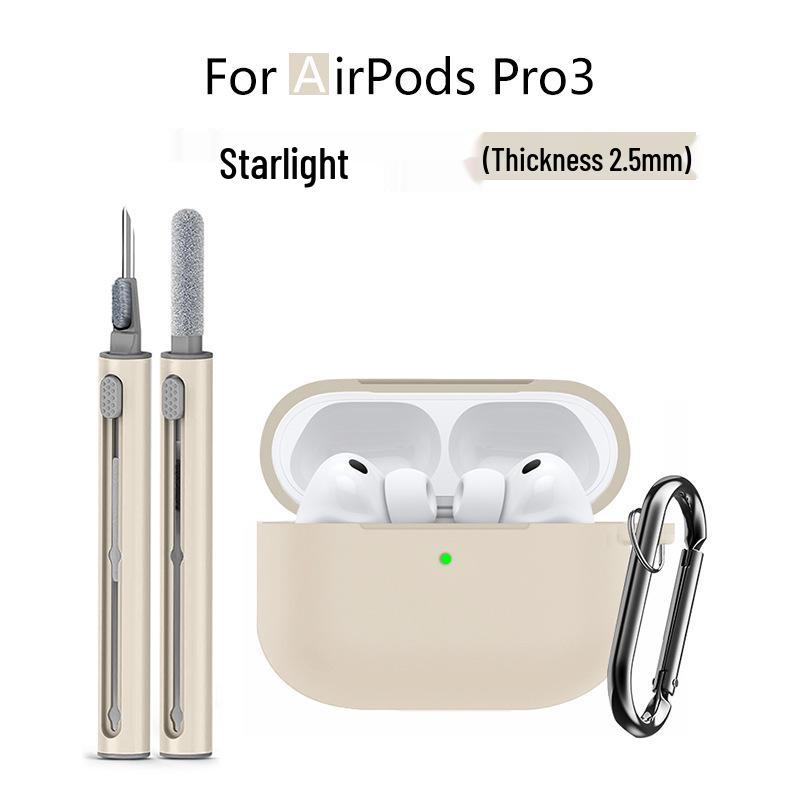Совместимый с Apple AirPods Pro 3 Силиконовый Защитный Чехол, Чехол для Bluetooth Наушников