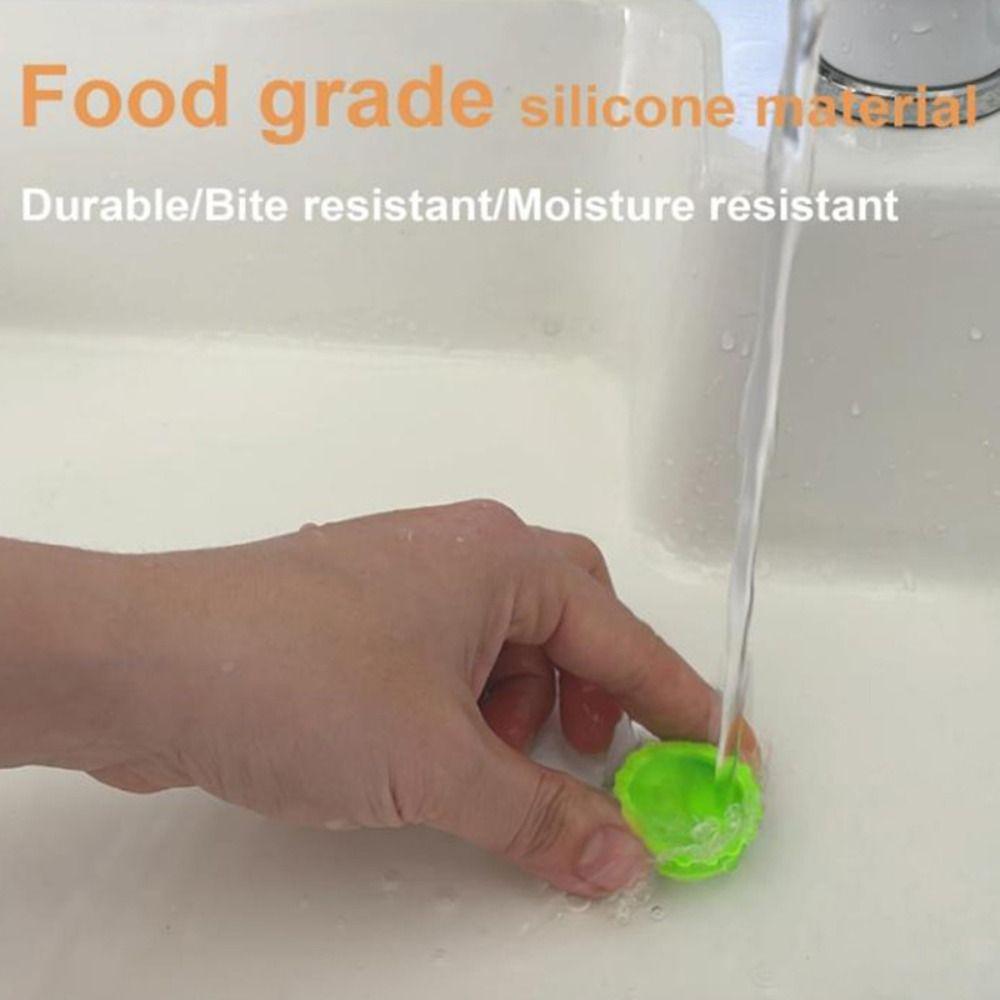 6pcs Silicone Feeding Dish Reusable Gecko Feeding Cups BPA Free Small Reptile Bowl Pet Supplies