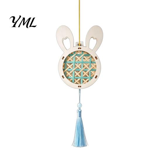 Festival Celebration Lanterns DIY Animal Lantern Kit for Children, Bamboo Weaving Educational Crafts Material Set, Handmade Mid-Autumn Spring