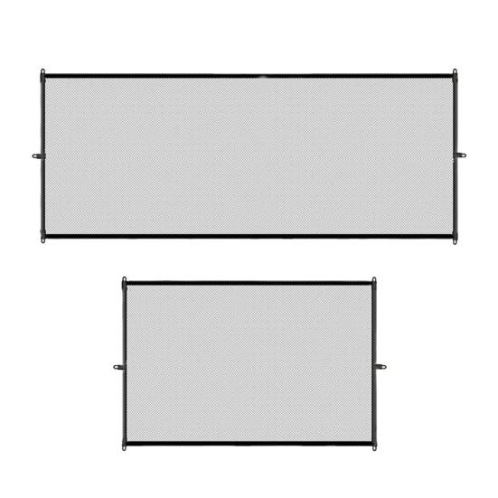Ворота безопасности для домашних животных, выдвижные ворота для щенков с телескопической стойкой, защитная сетка, дверь, ограждение для разделения домашних животных, ограждение для собак