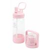 Official Takeya Kids Clear Bottle 520ml Bundle Set with Straw Lid, Cup Lid, Strap, Go Cup, TAKEYA FLASK, Carry Handle, and Silicone Bumper. Lightweigh