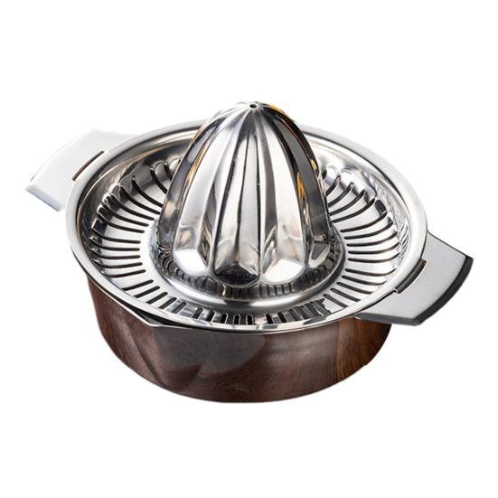 Manual Juicer Lemon Orange Squeezer Portable Hand Press Stainless Steel Citrus Juicer for Home Kitchen